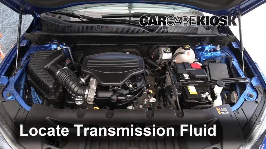 2019 Chevrolet Blazer 3.6L V6 Transmission Fluid Add Fluid